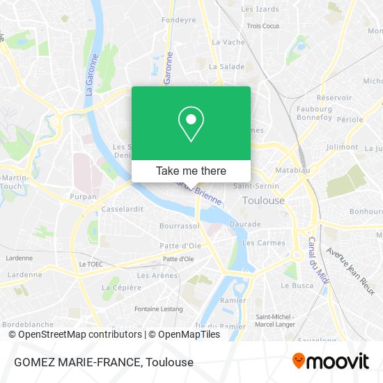 GOMEZ MARIE-FRANCE map