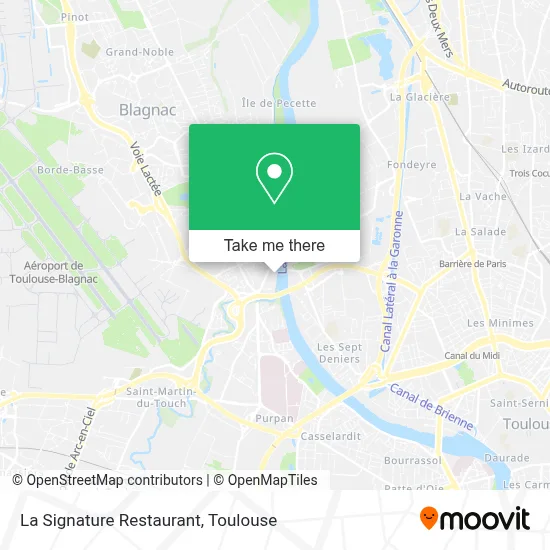 La Signature Restaurant map