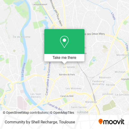 Community by Shell Recharge map