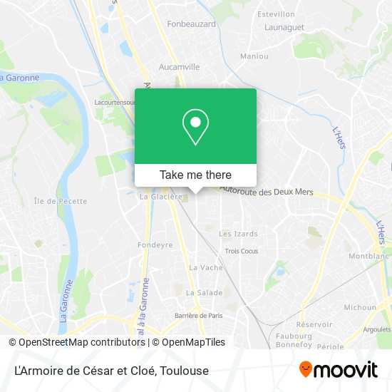 L'Armoire de César et Cloé map