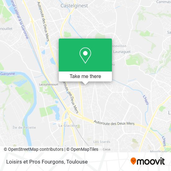 Loisirs et Pros Fourgons map