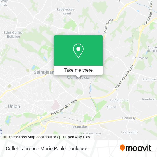 Collet Laurence Marie Paule map