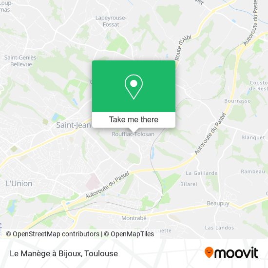 Le Manège à Bijoux map