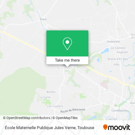 École Maternelle Publique Jules Verne map