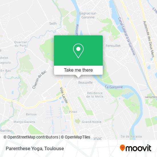 Parenthese Yoga map