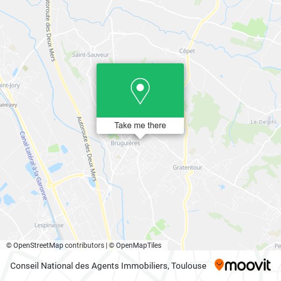 Conseil National des Agents Immobiliers map