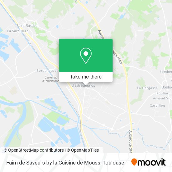 Faim de Saveurs by la Cuisine de Mouss map