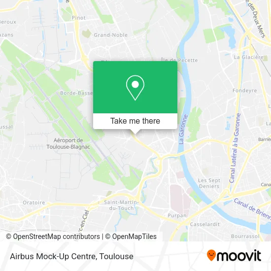 Airbus Mock-Up Centre map