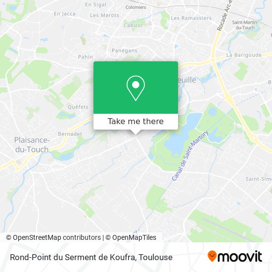 Rond-Point du Serment de Koufra map