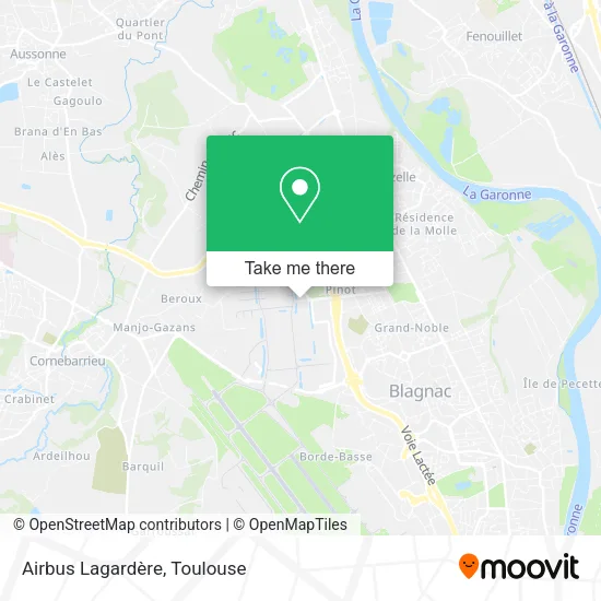 Airbus Lagardère map