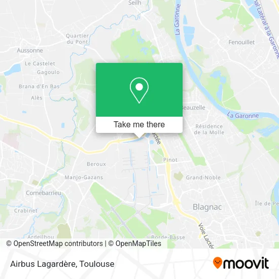 Airbus Lagardère map