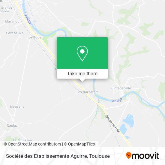 Société des Etablissements Aguirre map