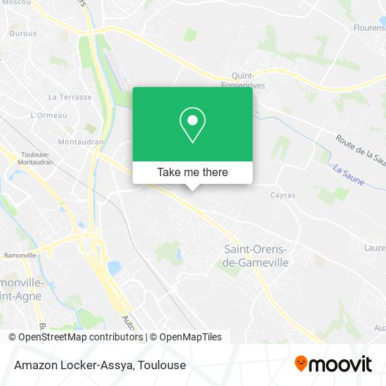 Amazon Locker-Assya map