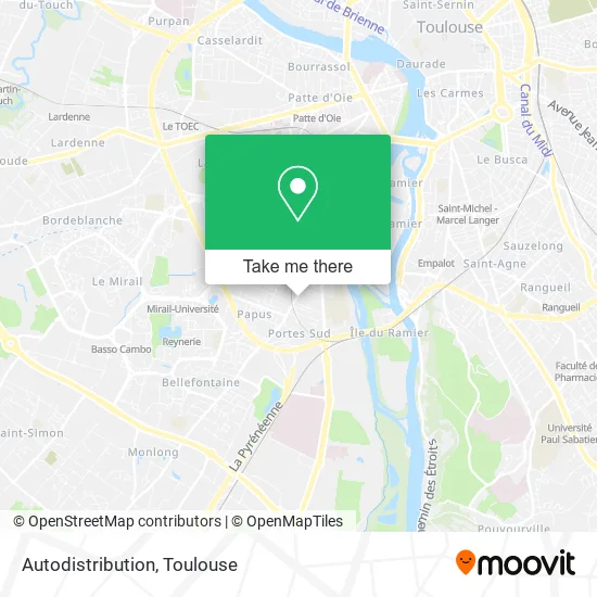 Autodistribution map