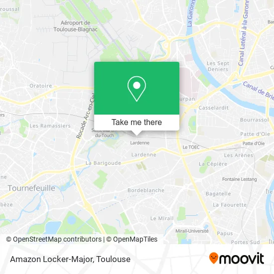 Amazon Locker-Major map