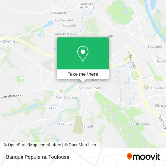 Banque Populaire map