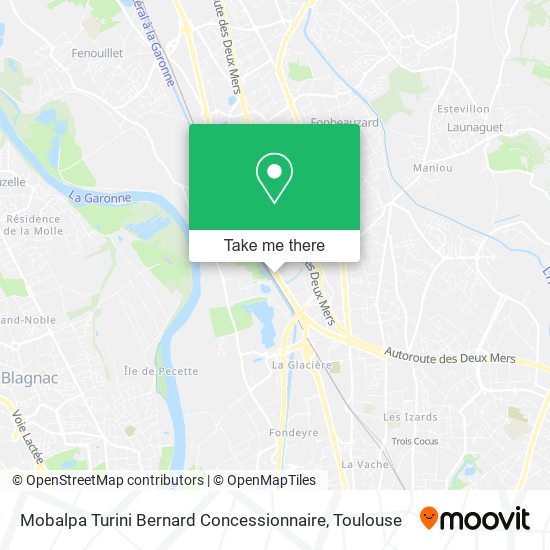 Mobalpa Turini Bernard Concessionnaire map