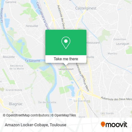 Mapa Amazon Locker-Cobaye