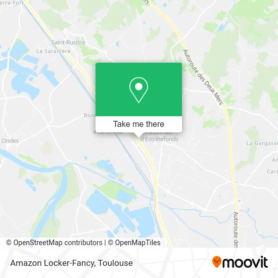 Amazon Locker-Fancy map