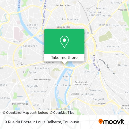 9 Rue du Docteur Louis Delherm map