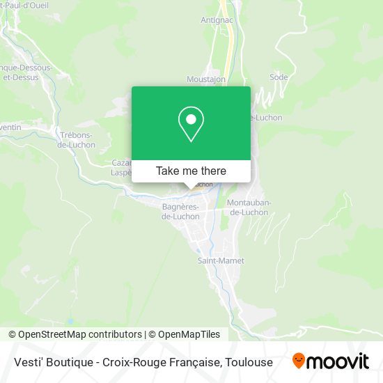 Vesti' Boutique - Croix-Rouge Française map