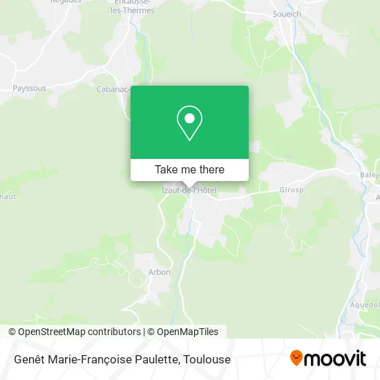 Genêt Marie-Françoise Paulette map