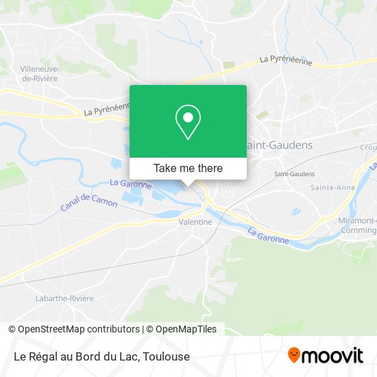 Le Régal au Bord du Lac map