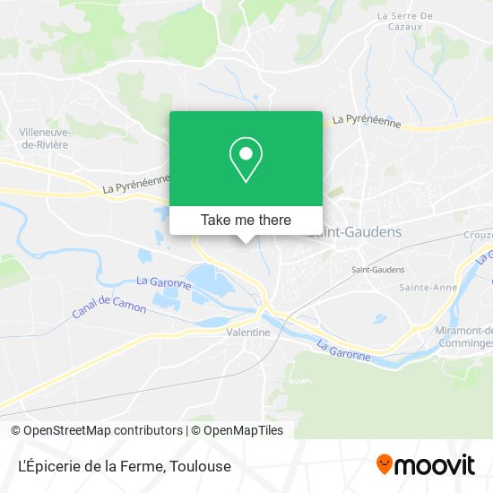 L'Épicerie de la Ferme map