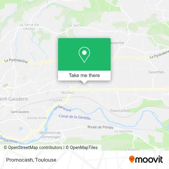 Promocash map