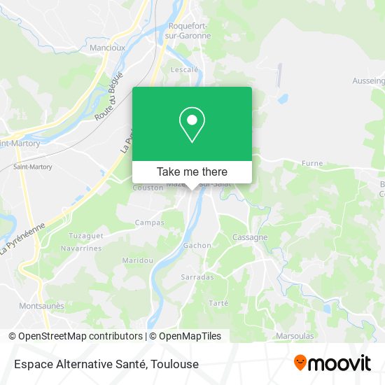 Espace Alternative Santé map