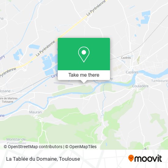 La Tablée du Domaine map