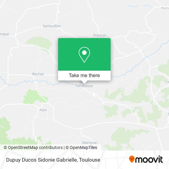 Dupuy Ducos Sidonie Gabrielle map