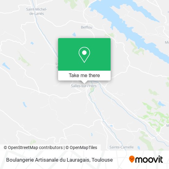 Boulangerie Artisanale du Lauragais map