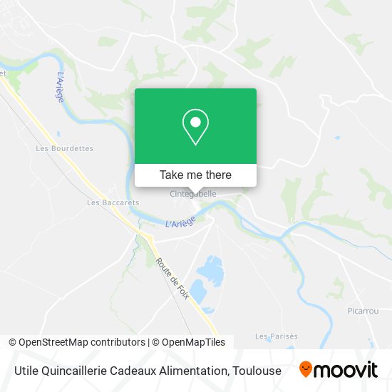 Utile Quincaillerie Cadeaux Alimentation map