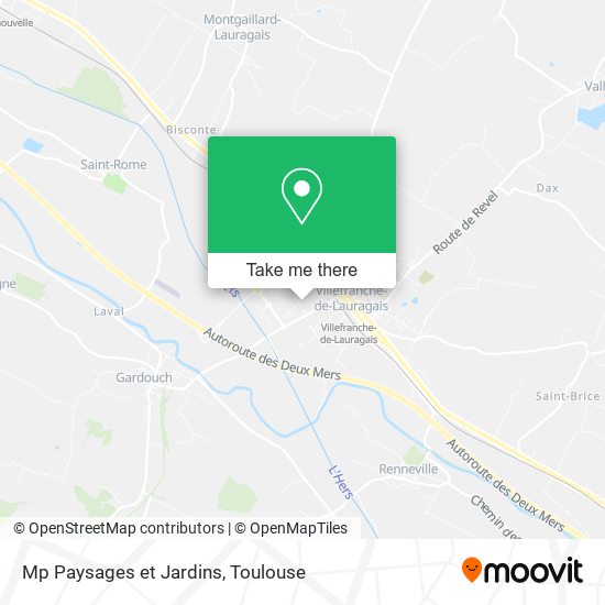 Mp Paysages et Jardins map