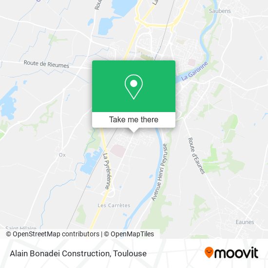 Alain Bonadei Construction map