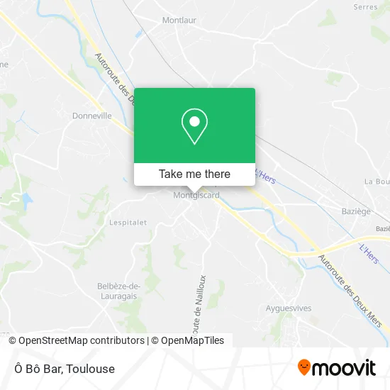 Ô Bô Bar map