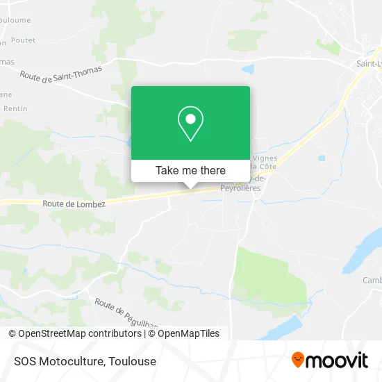 SOS Motoculture map