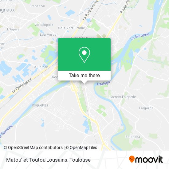 Matou' et Toutou'Lousains map