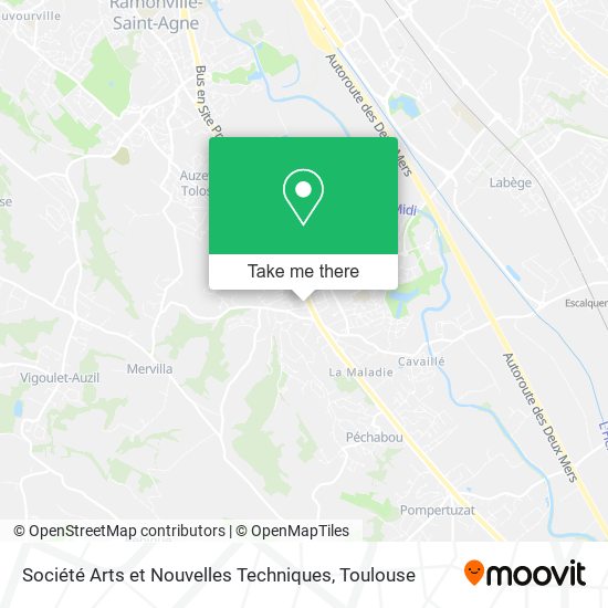 Société Arts et Nouvelles Techniques map