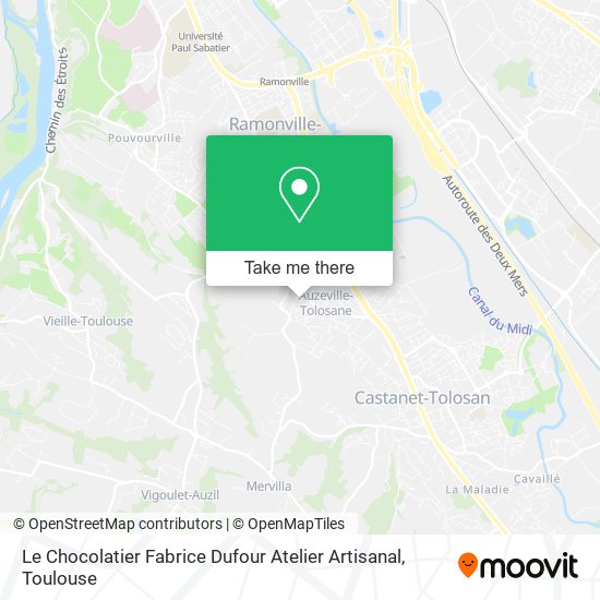 Le Chocolatier Fabrice Dufour Atelier Artisanal map