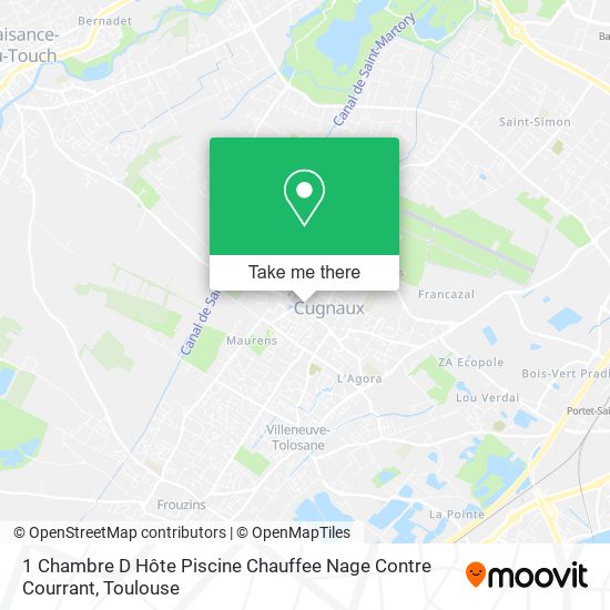 1 Chambre D Hôte Piscine Chauffee Nage Contre Courrant map