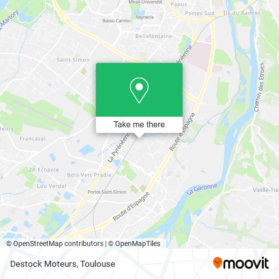 Destock Moteurs map