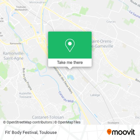 Fit' Body Festival map