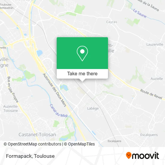 Formapack map