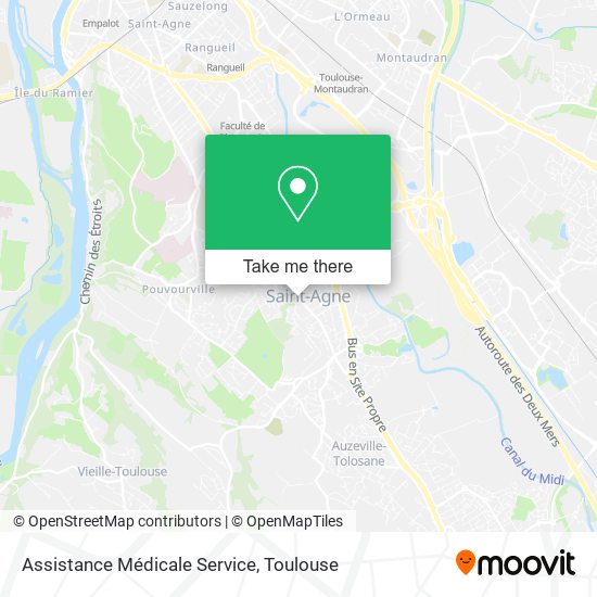 Mapa Assistance Médicale Service