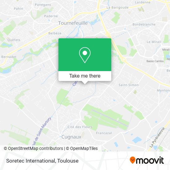 Soretec International map