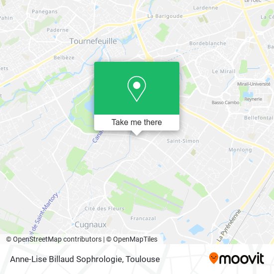 Anne-Lise Billaud Sophrologie map