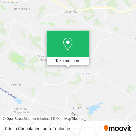 Criollo Chocolatier Lanta map