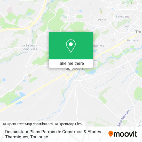Dessinateur Plans Permis de Construire & Etudes Thermiques map